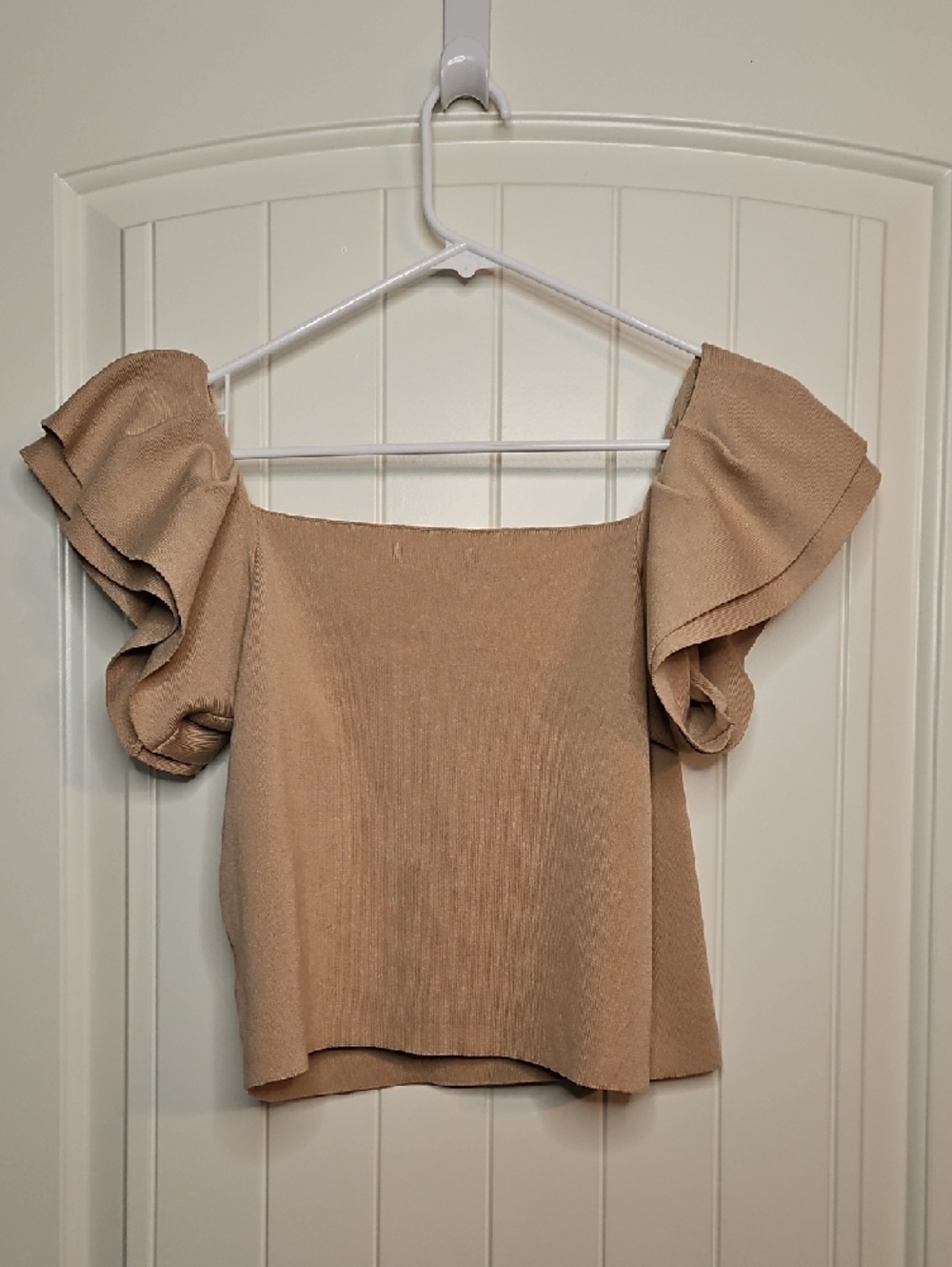 Strut & Bolt Ruffle-Sleeve Sweater - Picture 3 of 6